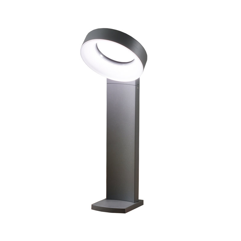 Matte Black Integrated LED Metal Pathway Light