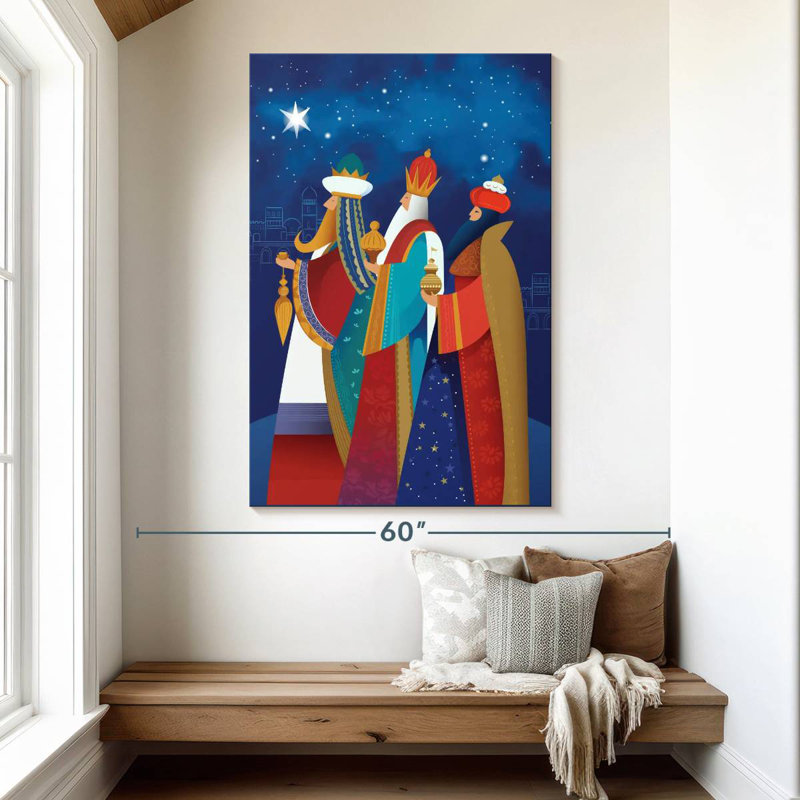 Lelend Biblical Magi, H 51 po x l 34 po