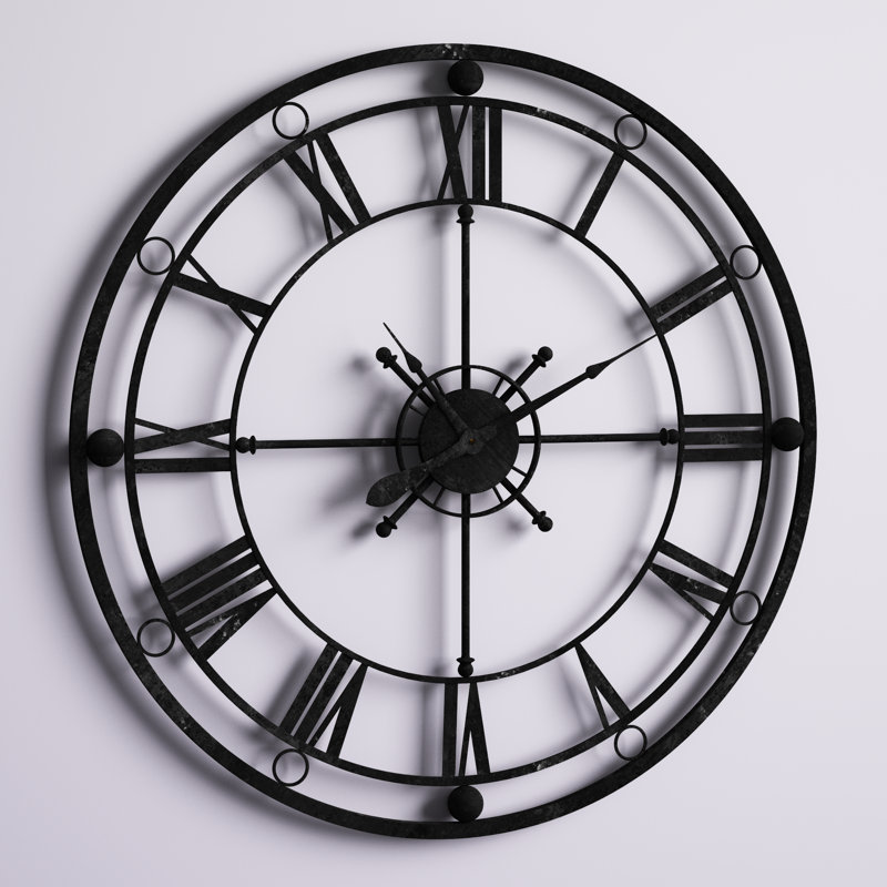 Michell Metal Wall Clock