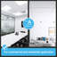10Pcs 2 ft. x 4 ft. Drop-in PVC Rectangle Ceiling Tile,Smooth Wall Panelling (80 Sq.ft./Case)-85720700