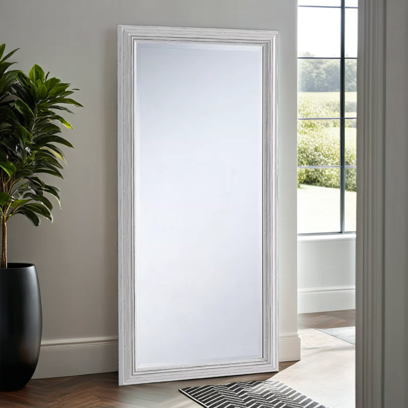 Madelyn Composite Rectangle Mirror, 75cm H x 166.5cm W