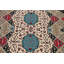Tapis bleu marine/beige/brun Oriental