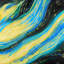 «Magic Magic Wave» - vagues abstraites encadrées