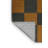 Machine Washable Checkered Brown Area Rug-122073705