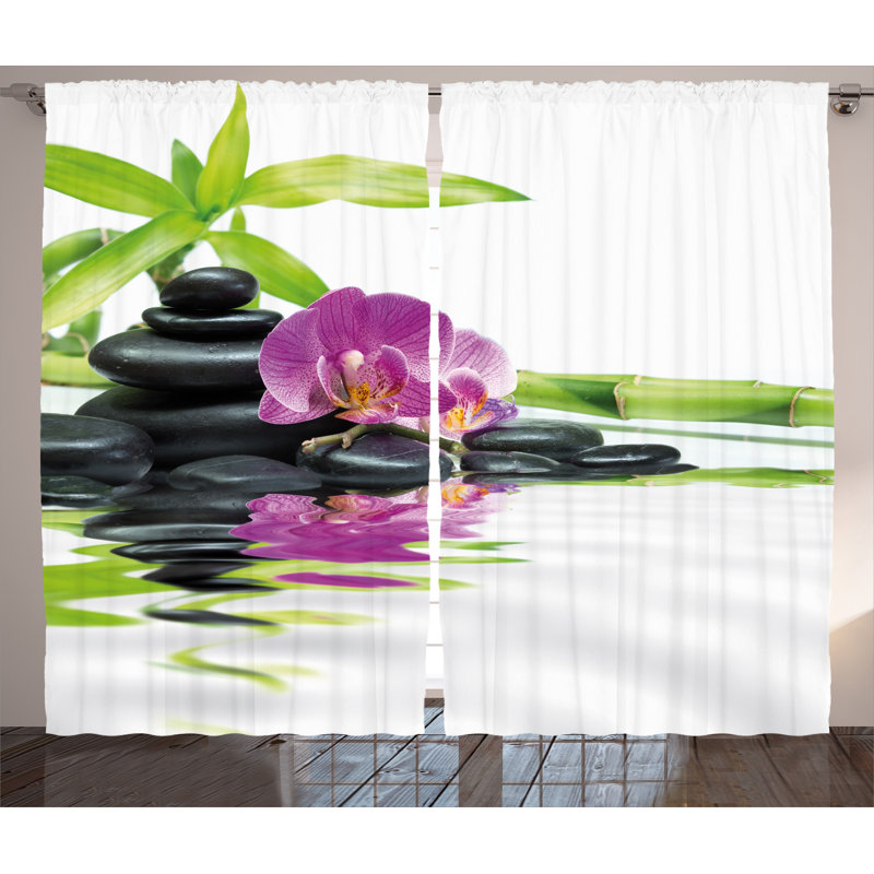 Semi Sheer Curtain Pair, 54" W x 96" L