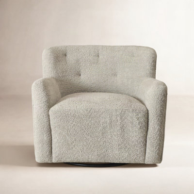 Fae Pine Swivel Armchair