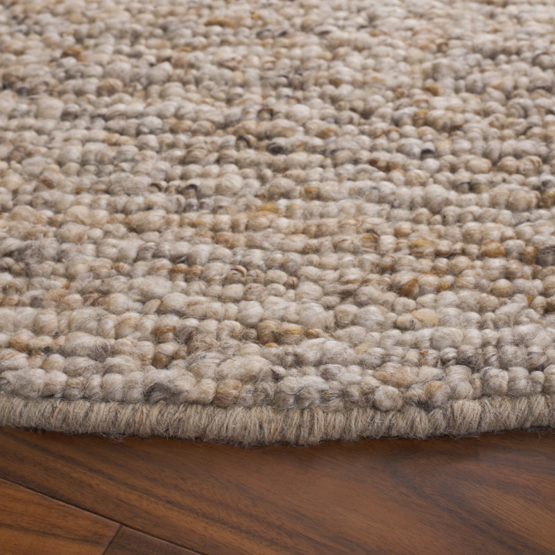 Tapis Natura 257 beige, Rond 6 pi