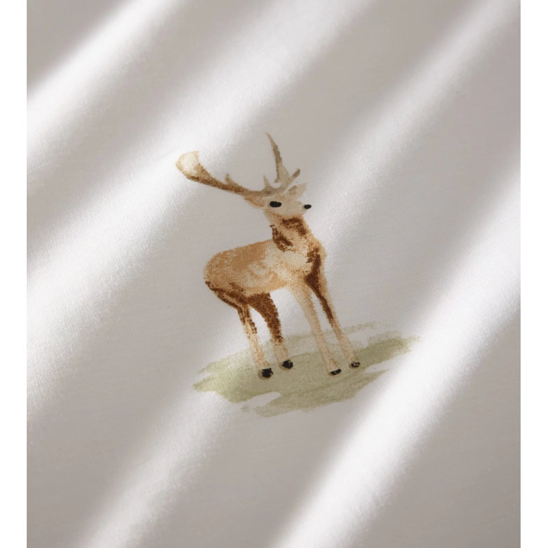 Cotton Floral Duvet Cover Set with Pillowcases, 135 x 200cm Duvet Cover + 1 Standard Pillowcase
