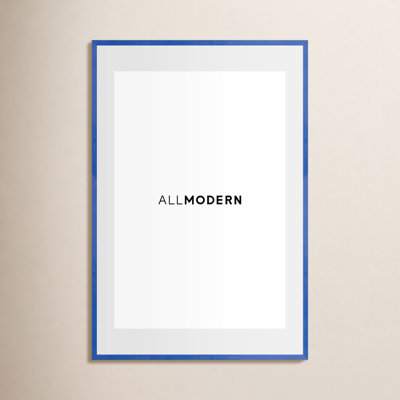 Willin Solid Wood Picture Frame with Mat