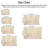 Washable Area Rug for Living Room,Non Slip Modern Abstract Beige Rugs, Easy Clearning Low Pile Large Carpet for Bedroom, Dining Room, Nursery, Office-1422587964