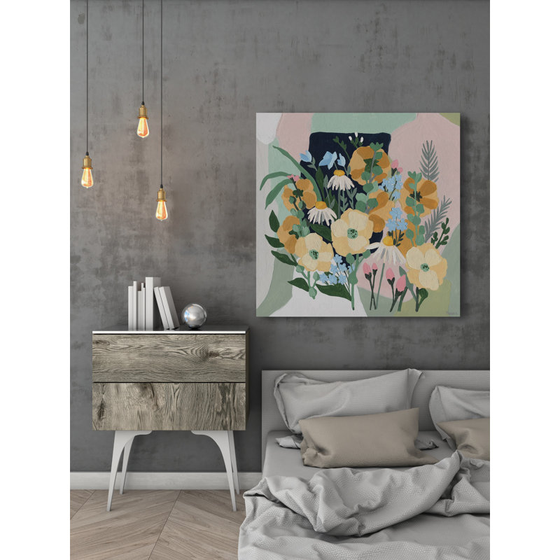 Wild Poppies, reproduction sur toile, H 40 po x l 40 po x P 1,5 po