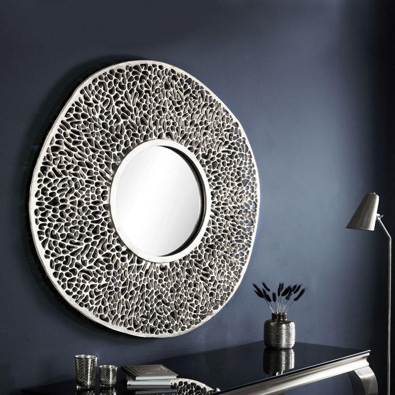 Sanita Novelty Mirror, 76cm x 76cm, Silver