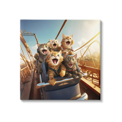 «Cats On Rollercoaster» par Jim Baldwin sur