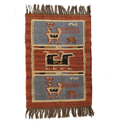 Southwestern Flatweave 60cm X 90cm Area Rug