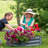 Ondre Hexagon Galvanized Steel Outdoor Raised Garden Bed - 41" x 35" x 12.25"-2123969121