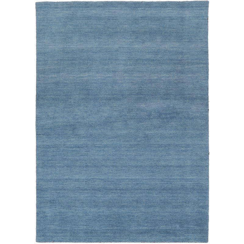 Paradise Solid Colour Wool Hand Woven Area Rug, Rectangular 80 x 150cm