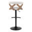 Tabouret pivotant à hauteur réglable-93570905