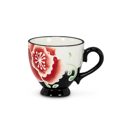 Tasse à expresso pivoine