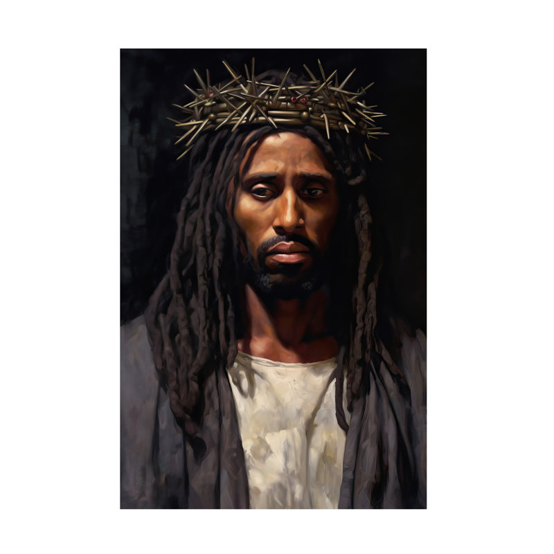 Art mural sur toile tendue - Imagine It Images «Jesus Christ» pour décoration de salon, de chambre à coucher ou de bureau - 22 x 32