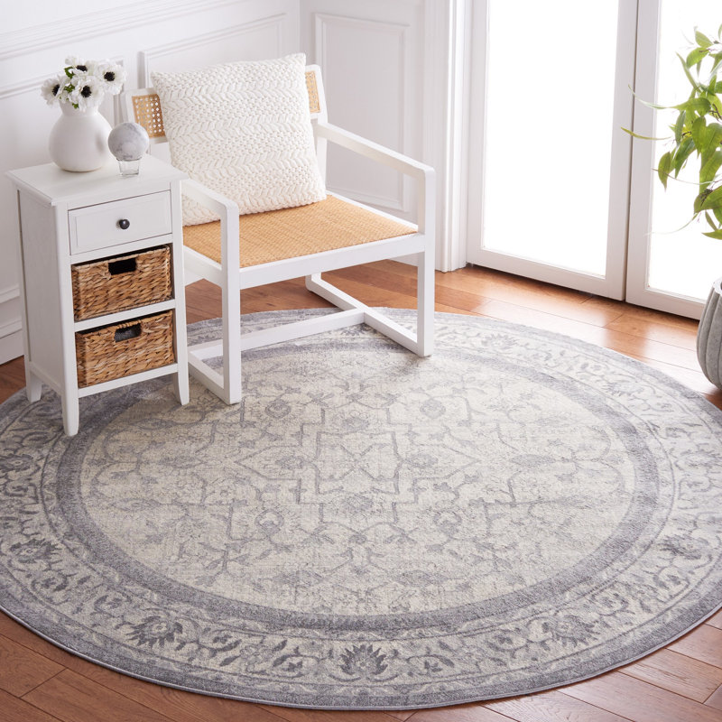 Brentwood Performance Oriental Rug, Round 6'7"