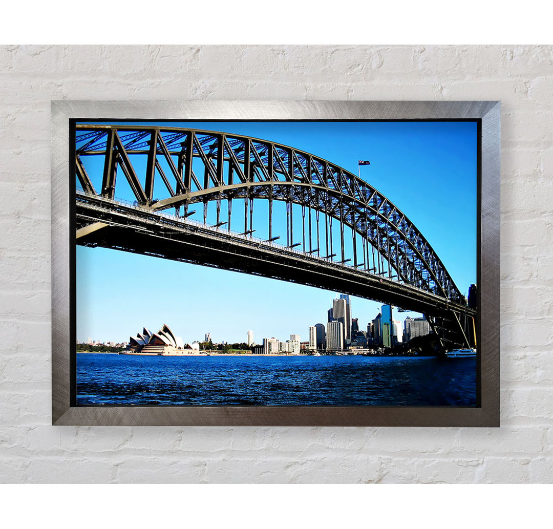 Sydney Harbour Bridge Day Time - Einzelner Bilderrahmen Kunstdrucke