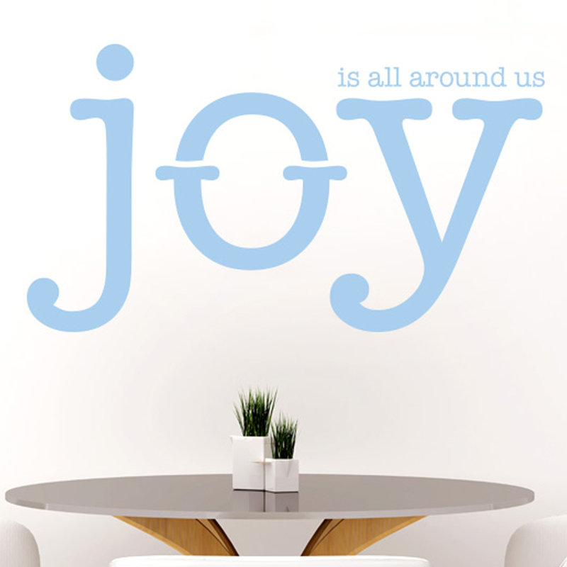 Wall Decal, Medium, Light Blue