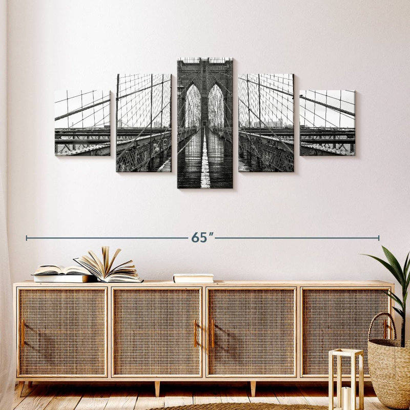 Brooklyn Bridge Alley, H 24 po x l 55 po