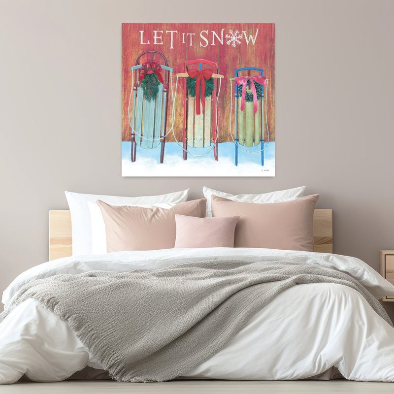 Affinité contemporaine de Noël avec art des Fêtes, H 32 po x l 32 po