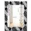 Miroir mural traditionnel check stripes and-40101125