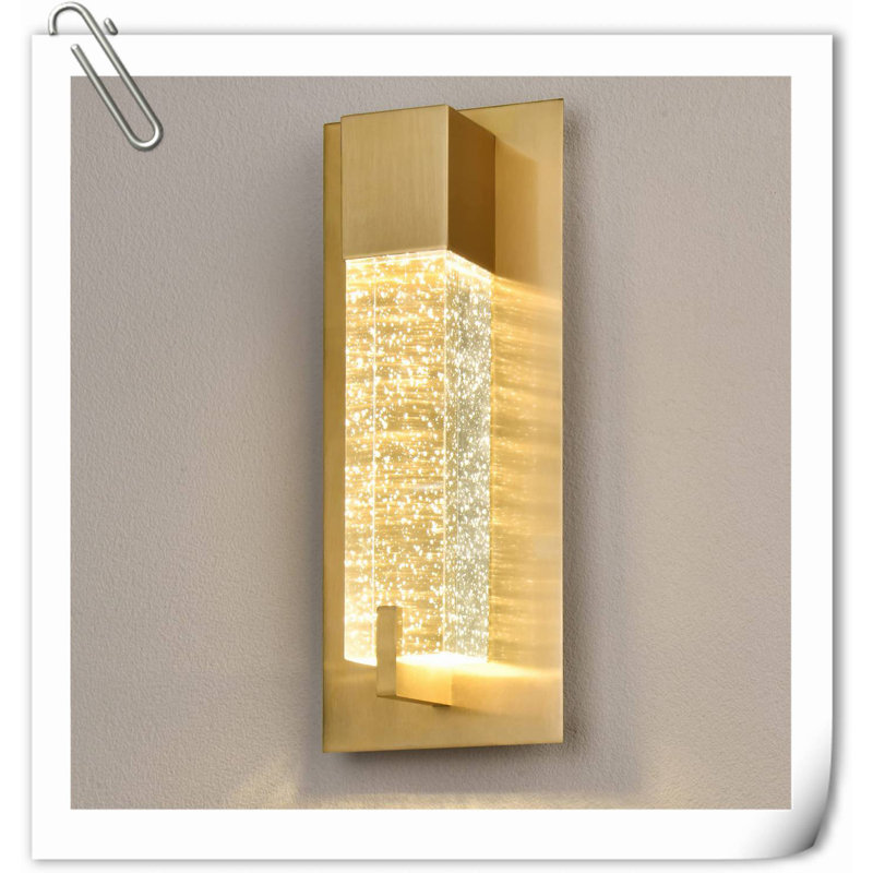 Adarah LED Wall Light, Gold