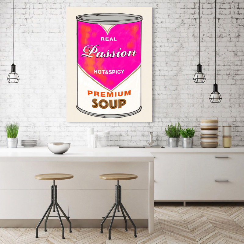 Passion Soup by Carlos Beyon - No Frame Print on Canvas, 70cm H x 50cm W x 4cm D