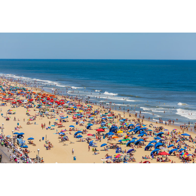Beach by Rypson - Wrapped Canvas Print, 51cm H x 76cm W x 3.8cm D
