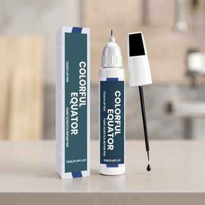 touch up pen 12ml Black Car Touch Up Paint Pen  Dry Automotive Scratch Repair Pen Permanent Waterproof Paint Scratch Remover For Black Vehicle Touch Up