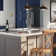 FURUISI Pull Down Single Handle Kitchen Faucet with Soap Dispenser