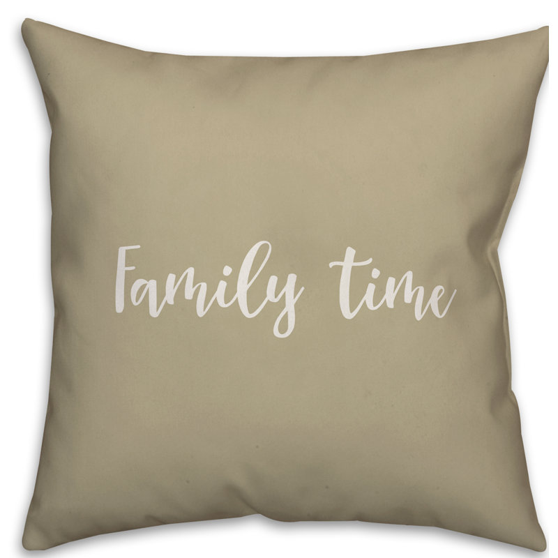  Square Pillow, Pillow Cover & Insert, Beige