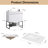 Yad 30'' Single Bathroom Vanity with Ceramic Top