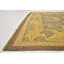 Tapis en laine brun/bleu 10 pi 5 po x 12 pi 8 po one-of-kind-noué la main Mehdi