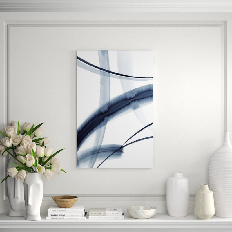 Rhythm In Blue II Print by Barclay Butera, 46" H x 30" W, Outdoor