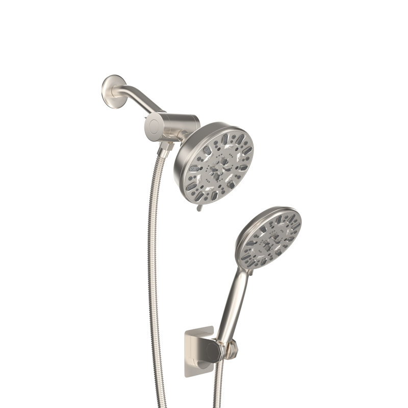 Système de douche complet, Nickel brossé