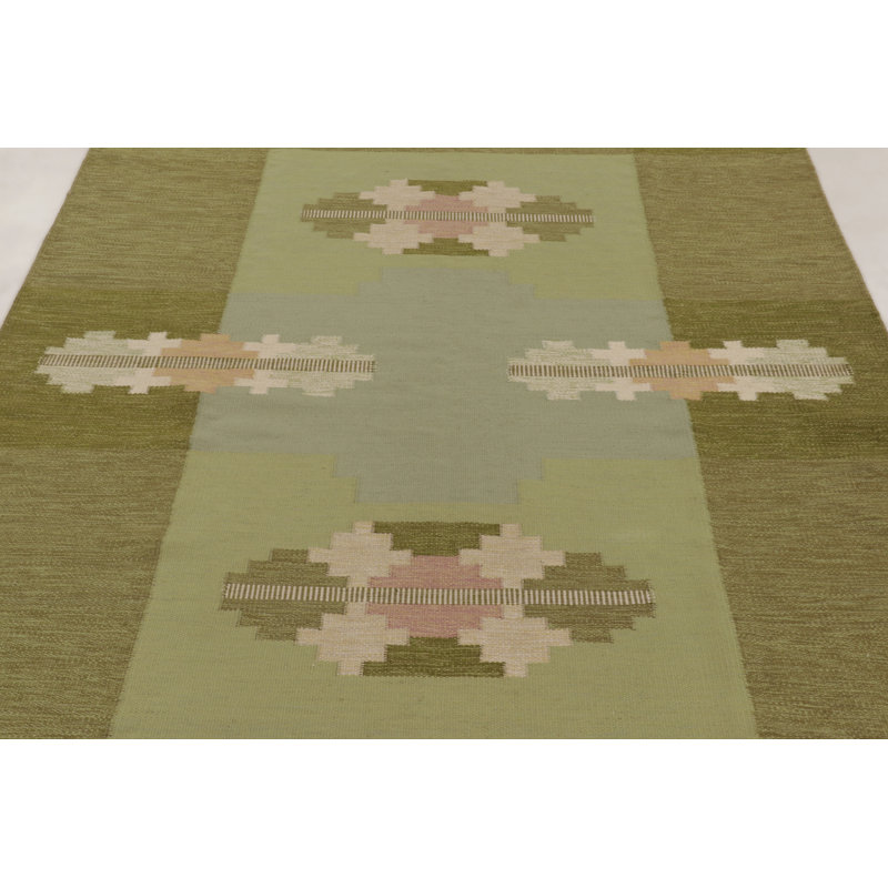 Cotton and Wool Area Rug