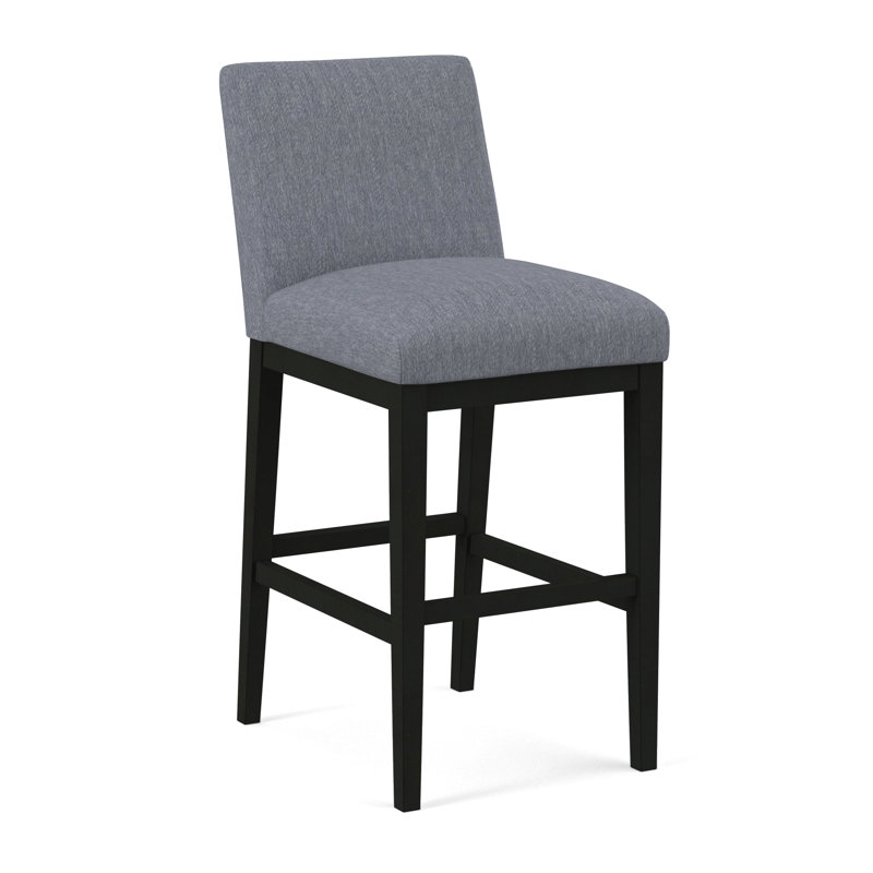 Upholstered Stool, 61626-87, Black