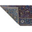 Hand Knotted Wool Area Rug in Purple And Blue