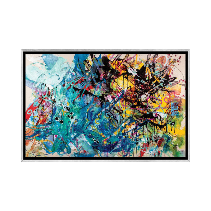 «Putting Up Thing After Thing - Reproduction d'art mural - Toile encadrée, Argent argent, H 26 po x l 40 po