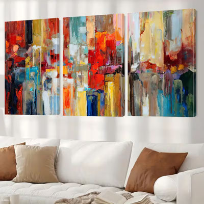 3 Piece Wrapped Canvas Print