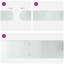 Lawn Edging 10 Pcs Grey Steel-923455813