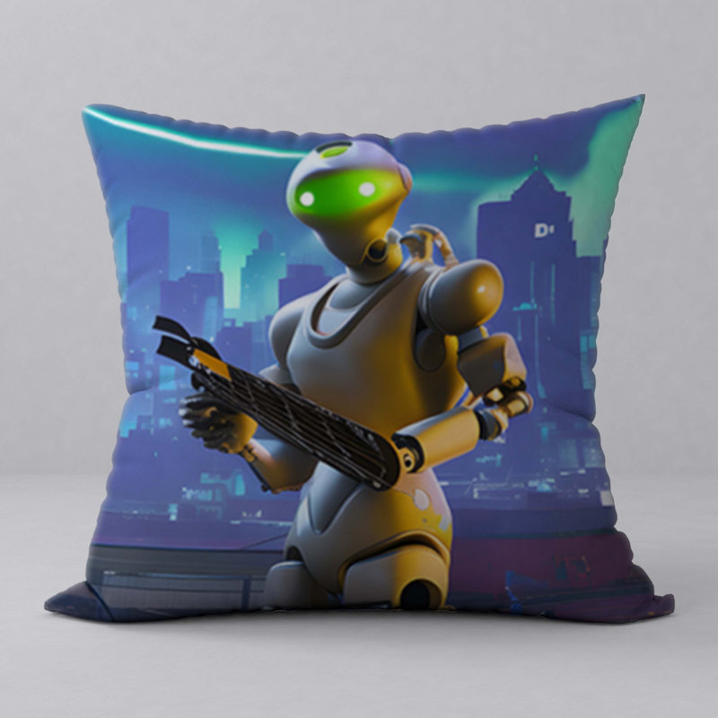 Reversible Throw Pillow