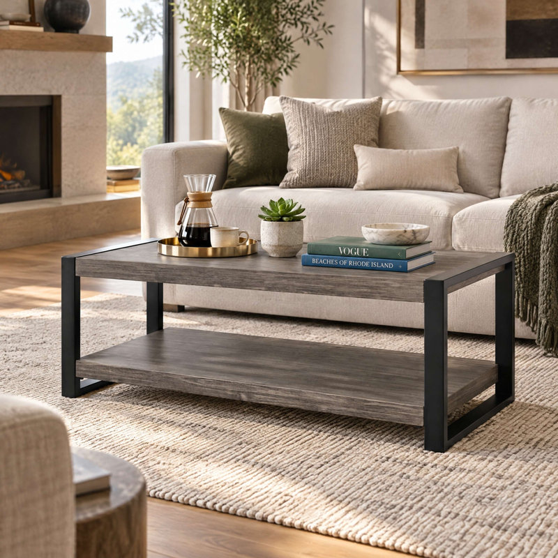 Table basse avec rangement Chattooga