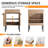 Kashiram 24.03 " W 1 Single Vanity Bathroom Vanity With Ceramic Top-1269279450