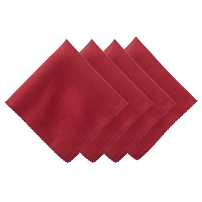 Berry Scallop Napkin