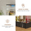 Glass Display Cabinet with Sensor RGB Lights, Wine Cabinet with Lock-394837291